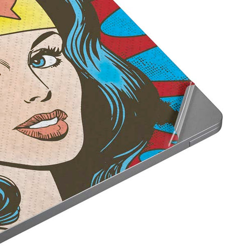 DC Comics Wonder Woman Vintage Profile Universal Laptop 16in (13 x 9.4in) Skin